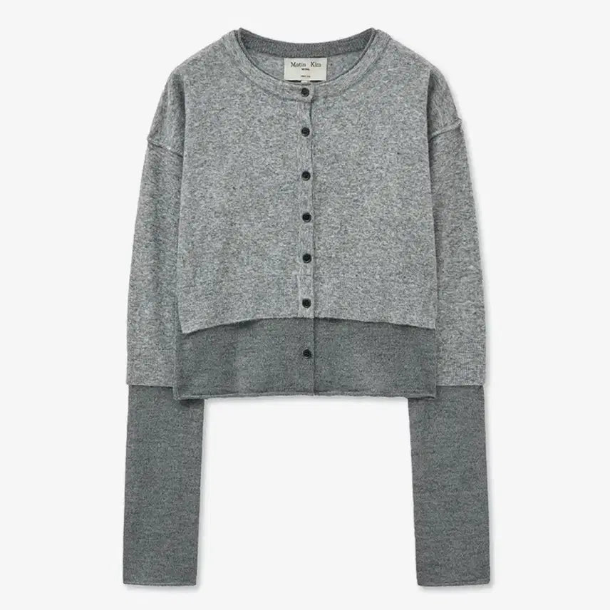 [BUNJANG] Matinkim Layered Texture Knit Cardigan / [마뗑킴] LAYERED TEXTURE KNIT CARDIGAN