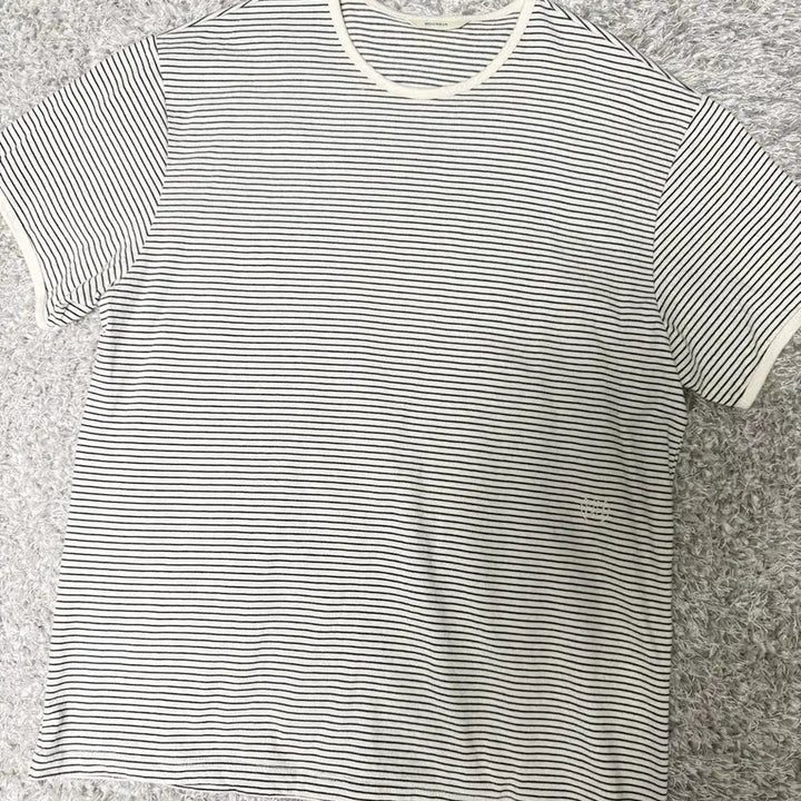 [BUNJANG] MUNSUN Unisex Marine Stripe Ringer T-Shirt / 문선 UNISEX Marine Stripe Ringer T