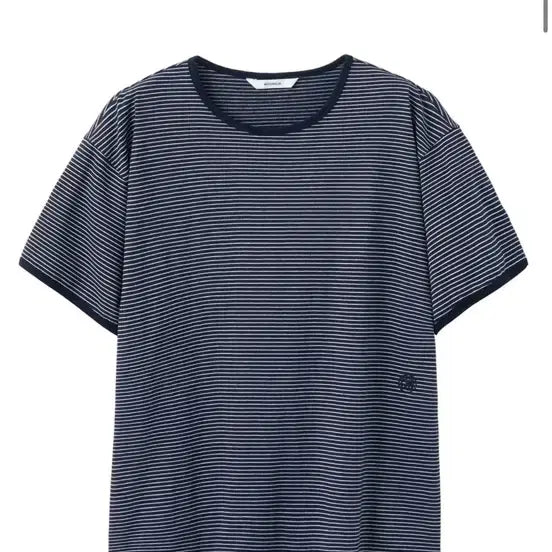 [BUNJANG] Moonseon Unisex Marine Stripe Ringer T-Shirt / 문선 UNISEX Marine Stripe Ringer T