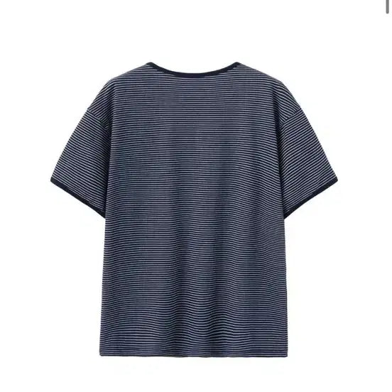 [BUNJANG] Moonseon Unisex Marine Stripe Ringer T-Shirt / 문선 UNISEX Marine Stripe Ringer T