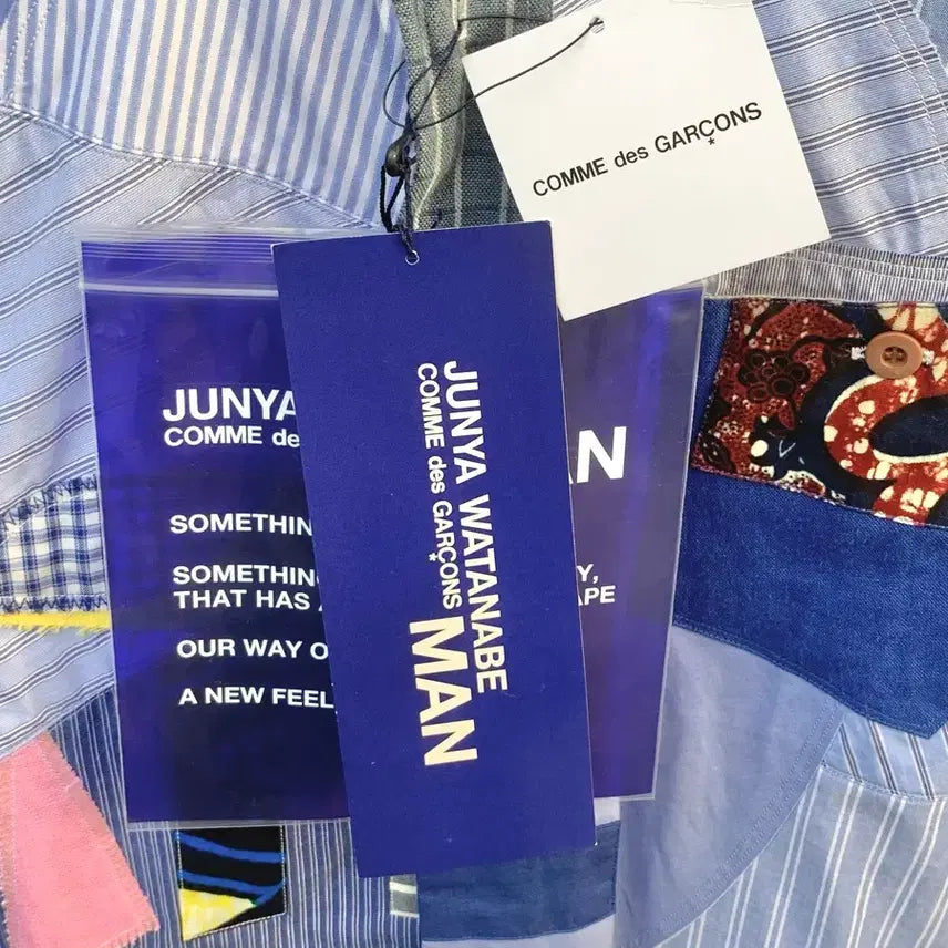 [BUNJANG] Junya Watanabe Patchwork Shirt / 준야 와타나베 패치워크 셔츠