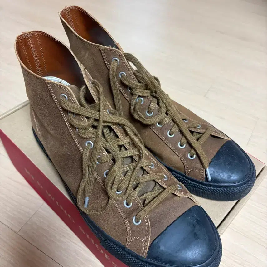 [BUNJANG] RRL Rough Out High-Top Sneakers / RRL 러프아웃 스니커즈