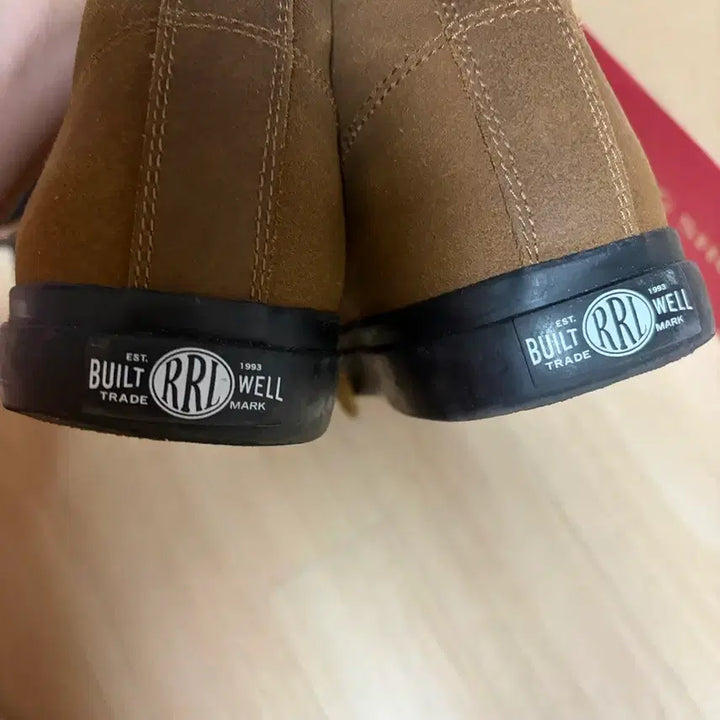 [BUNJANG] RRL Rough Out High-Top Sneakers / RRL 러프아웃 스니커즈