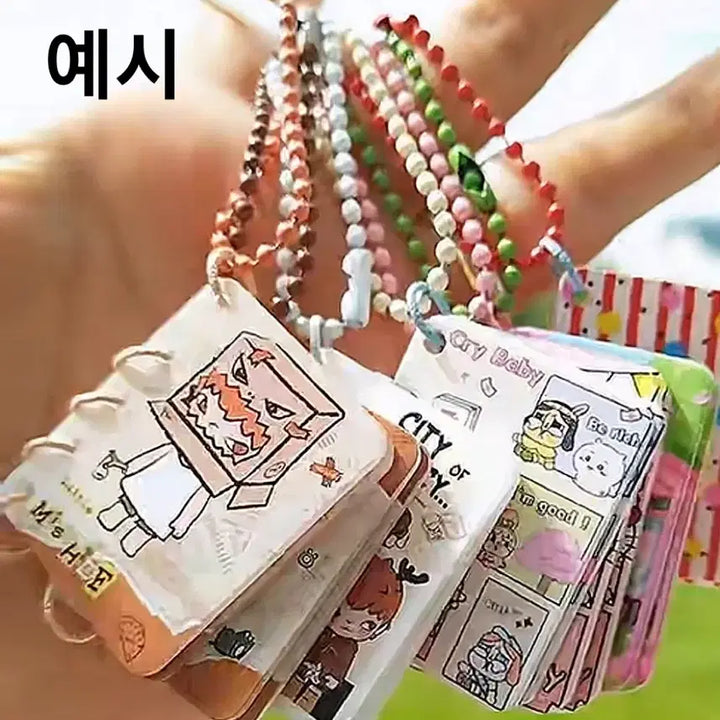 [BUNJANG] DIY Acrylic Twinkle Character Book Beads / DIY 아크릴 트윙클 캐릭터 책 비즈