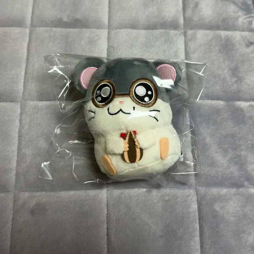 [BUNJANG] Hamtaro Hitoyasumi Glasses Doll (12cm) / 방가방가 햄토리 히토야스미 안경 인형