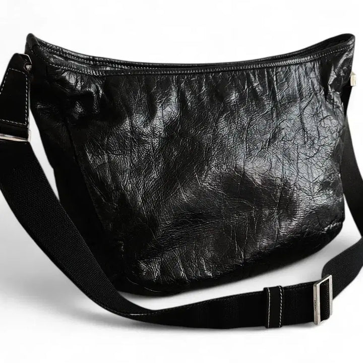 [BUNJANG] Aniary Antique Leather Barchetta Shoulder Bag / 아니아리 aniary 엔티크레더 발케타 숄더백 포터 스타일