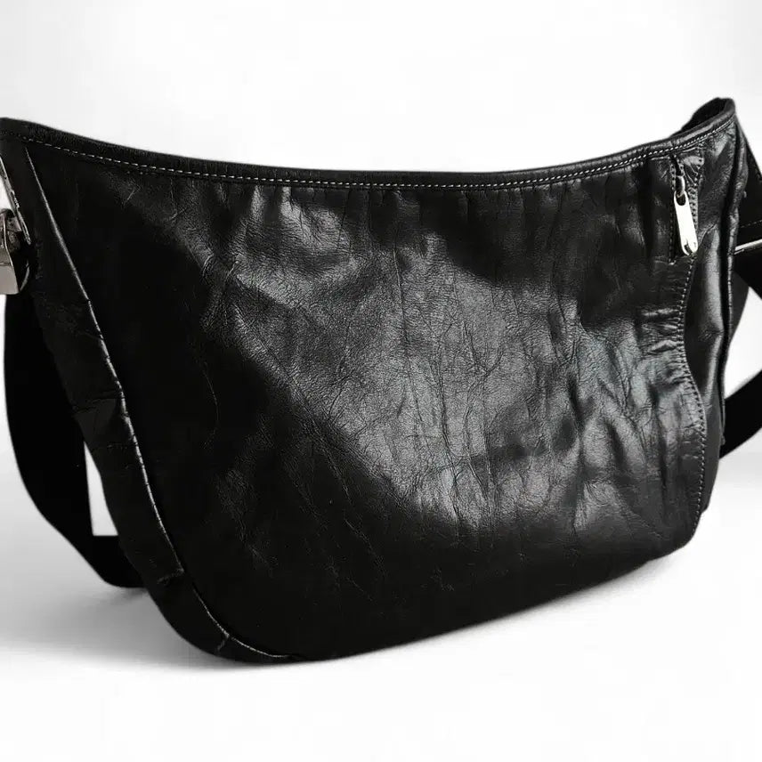 [BUNJANG] Aniary Antique Leather Barchetta Shoulder Bag / 아니아리 aniary 엔티크레더 발케타 숄더백 포터 스타일