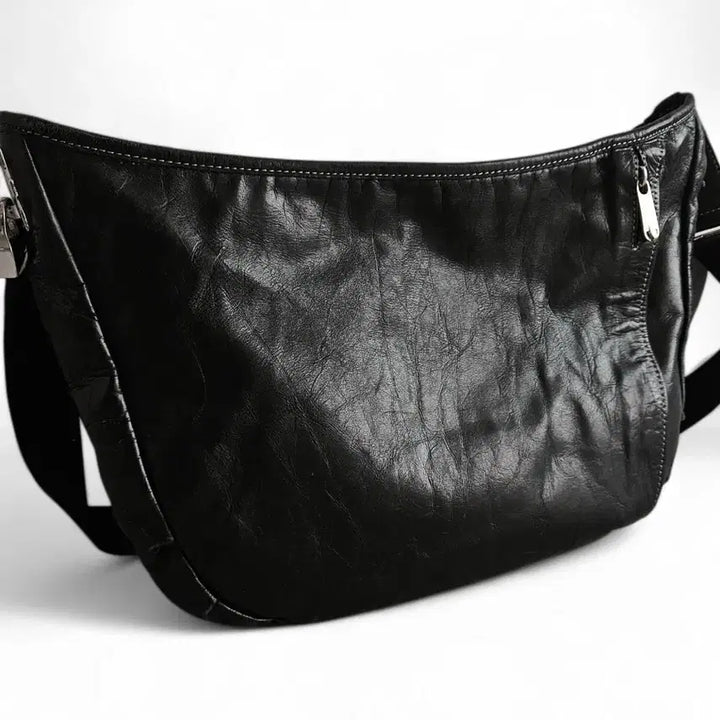 [BUNJANG] Aniary Antique Leather Barchetta Shoulder Bag / 아니아리 aniary 엔티크레더 발케타 숄더백 포터 스타일