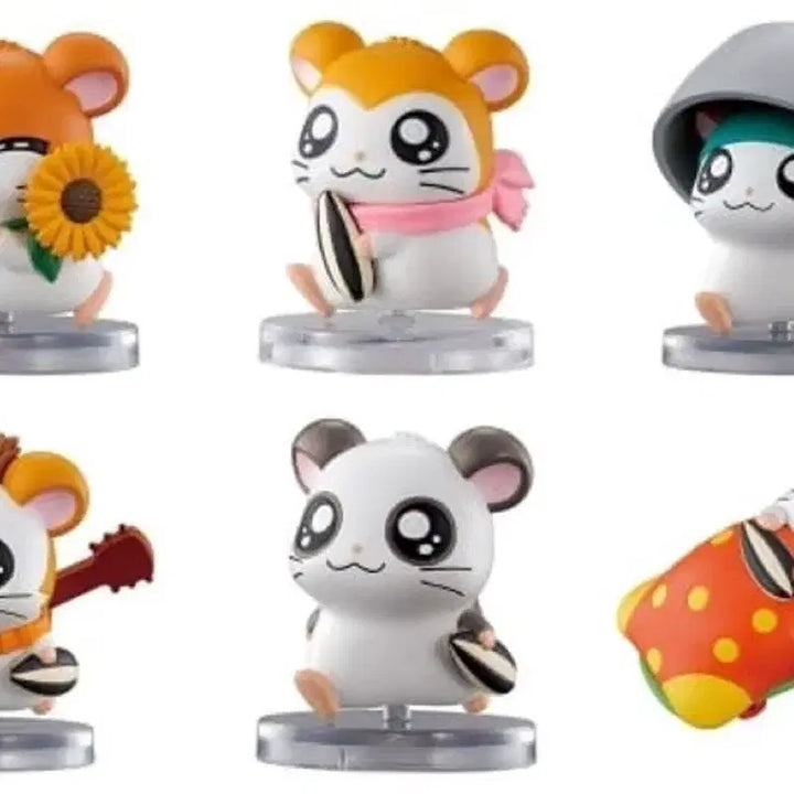 [BUNJANG] Hamtaro Character Figure Collection - Series 3 / 방가방가 햄토리 대행진 피규어 3탄 모음