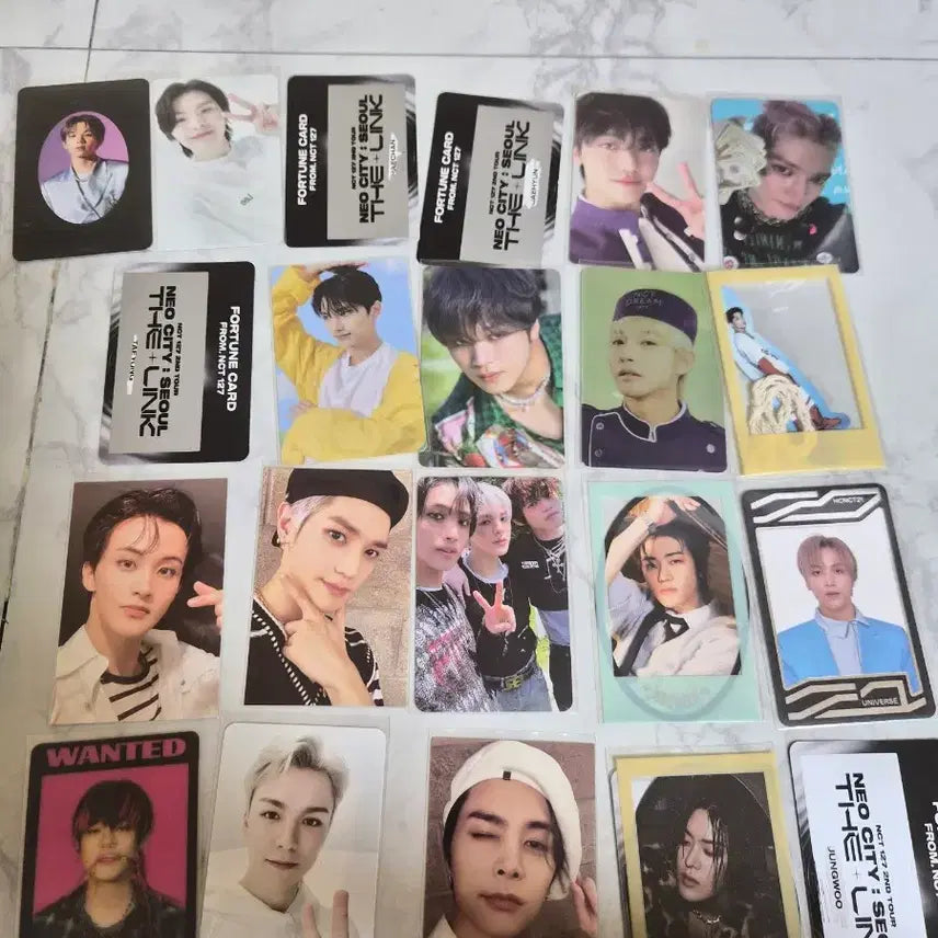 [SOLD OUT] 엔시티드림 엔시티127 세븐틴 에이티즈 일괄판매 포카 특전 럭드 시그