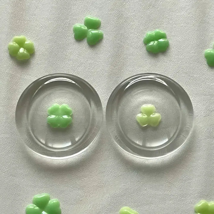 [BUNJANG] Clover Wreath Resin Craft / 클로버 워리스톤