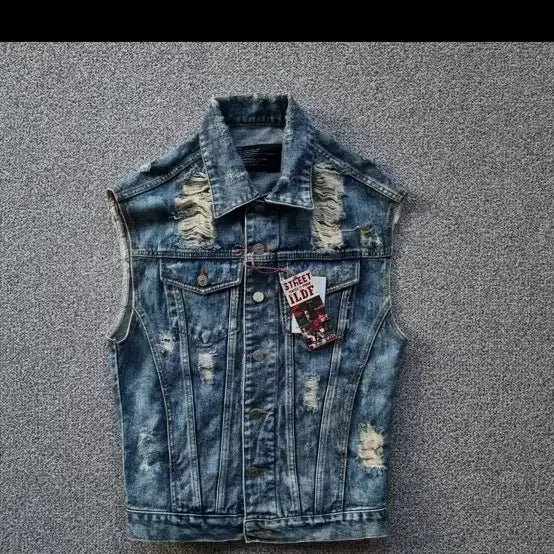[BUNJANG] Vintage Denim Vest / 빈티지 청 데님조끼