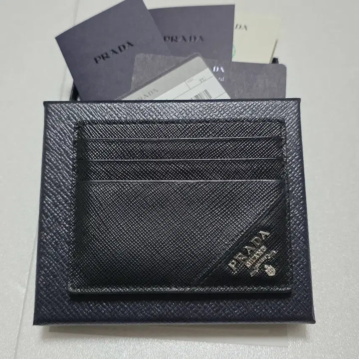 [BUNJANG] Prada Saffiano Leather Card Holder / [S급/정품] 프라다 사피아노 레더 카드홀더 풀박스