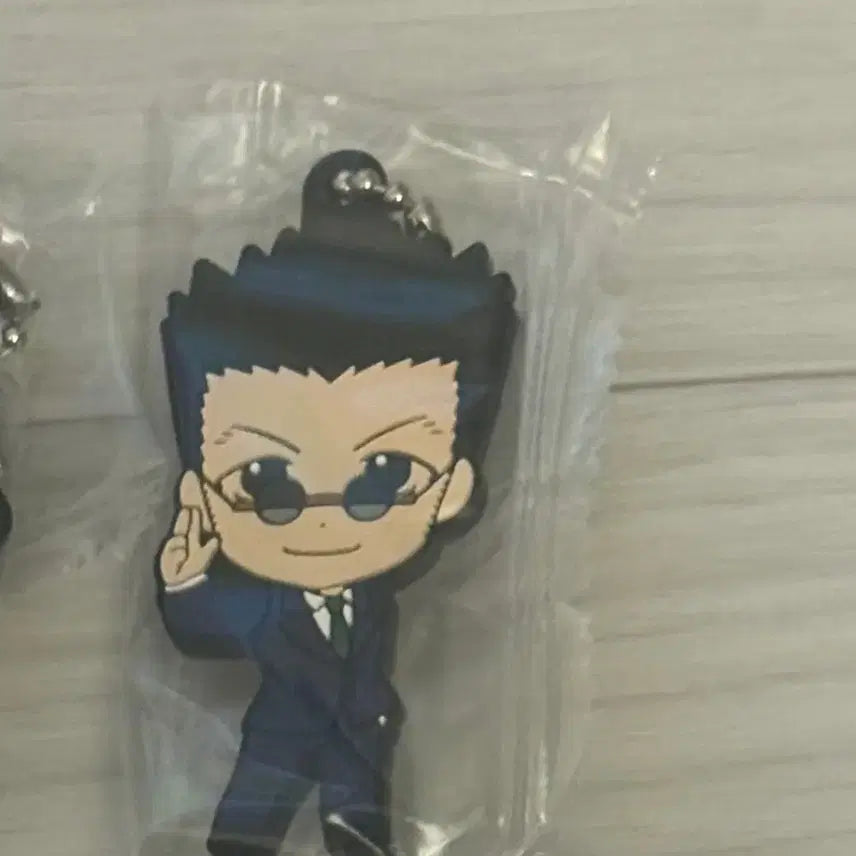 [BUNJANG] Hunter x Hunter Leorio Rubber Charm / 헌터헌터 레오리오 베스트판 러버참 가챠 미개봉