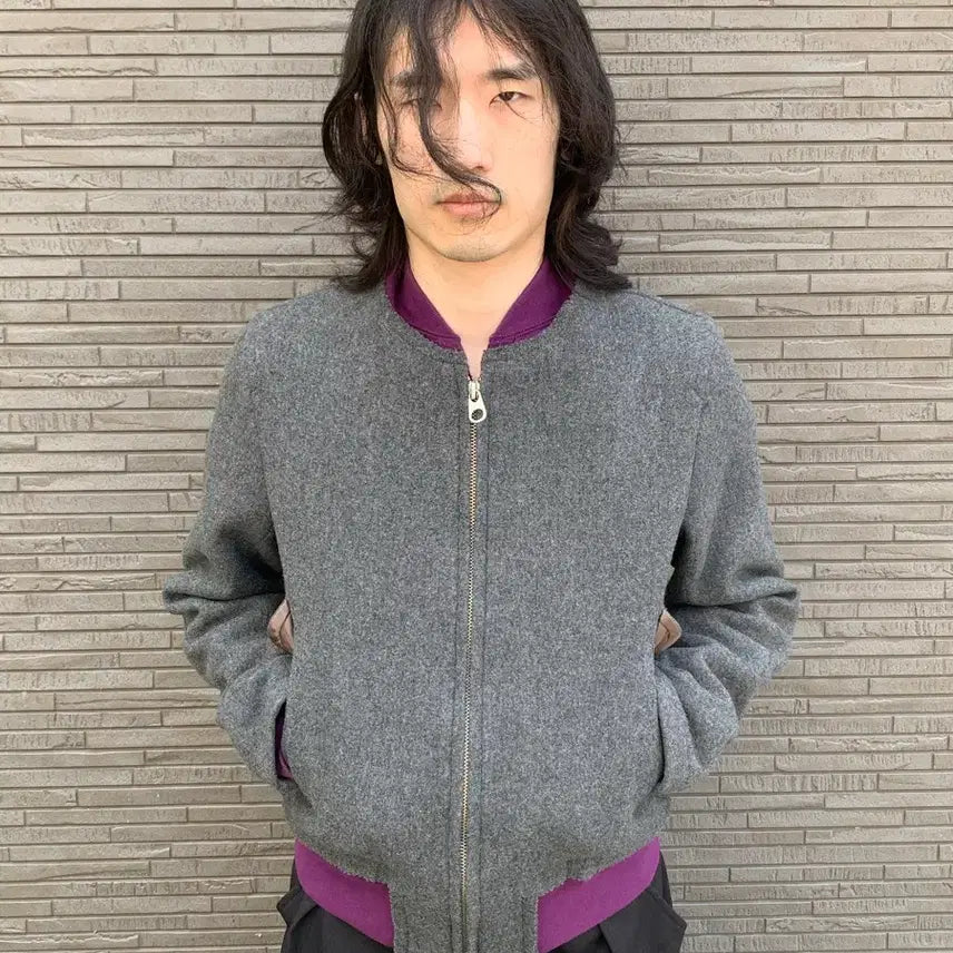 [BUNJANG] Kolor Layered Blouson Jacket / kolor 컬러 레이어드 블루종