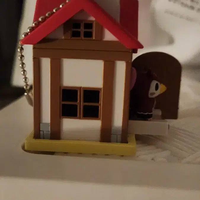 [BUNJANG] Animal Crossing House Keychain (Bok)  / 동물의 숲 집키링 집 부옥이