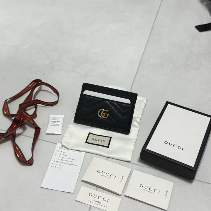 [SOLD OUT] [정품]구찌 마몽 카드지갑(풀박스)
