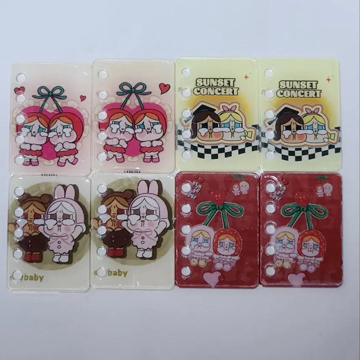 [BUNJANG] DIY Acrylic Character Book Beads Set / DIY 아크릴 울보 캐릭터 책 비즈 2