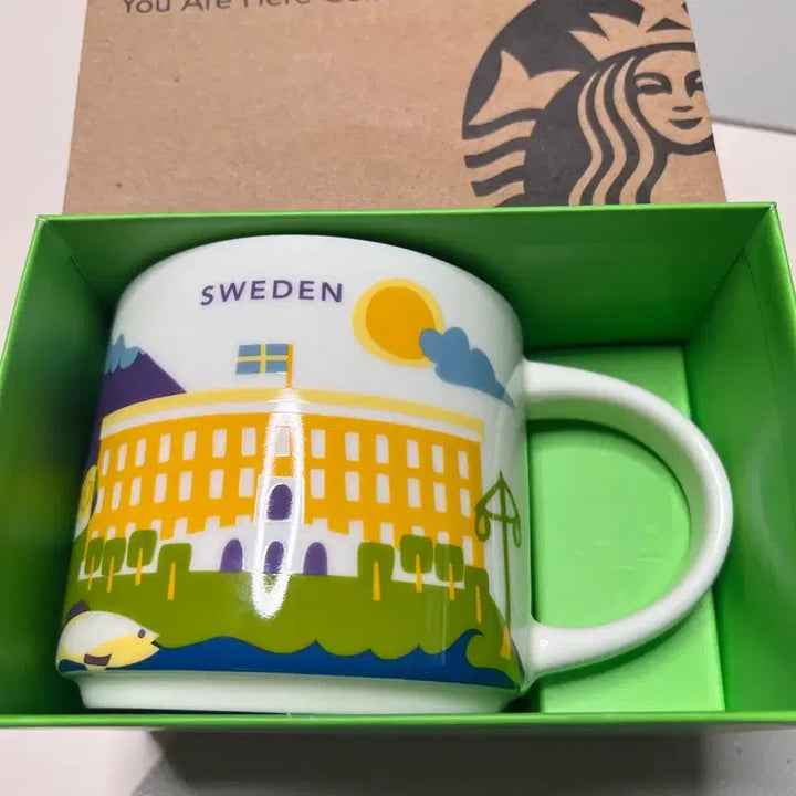 [BUNJANG] Starbucks Sweden You Are Here City Mug / 스타벅스 유아히어 You Are Here 스웨덴 시티컵 머그컵