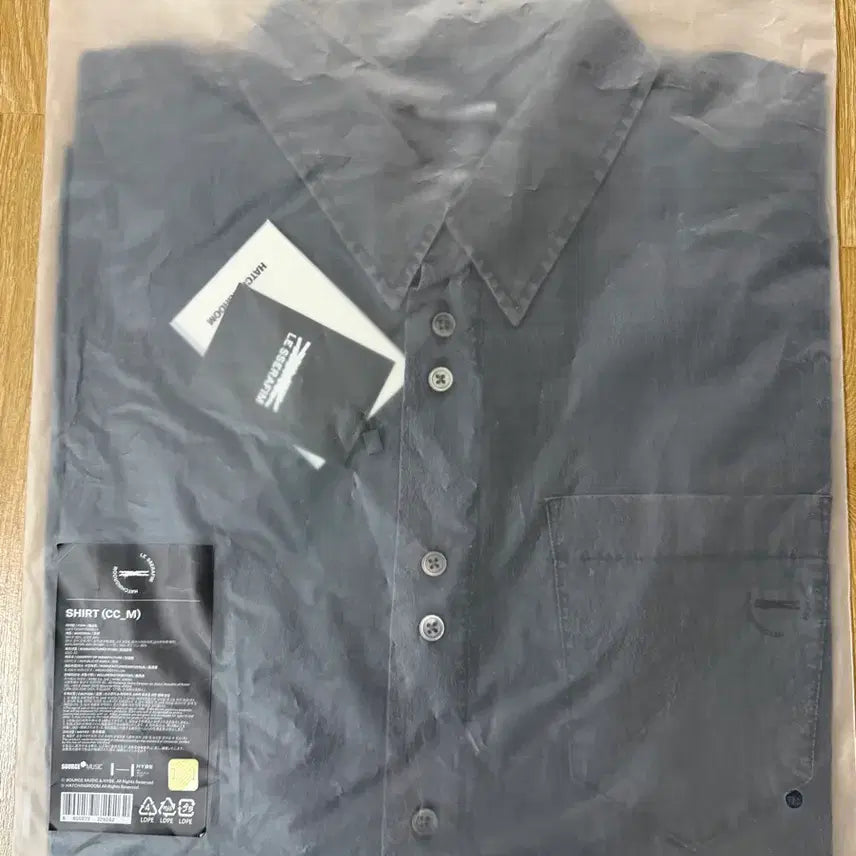 [BUNJANG] LE SSERAFIM HatchingRoom Shirt (M Size) / 르세라핌 HatchingRoom 셔츠 M사이즈