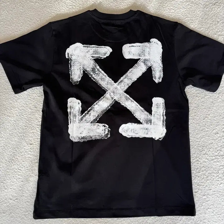 [BUNJANG] Off-White Black T-shirt / 오프화이트 반팔