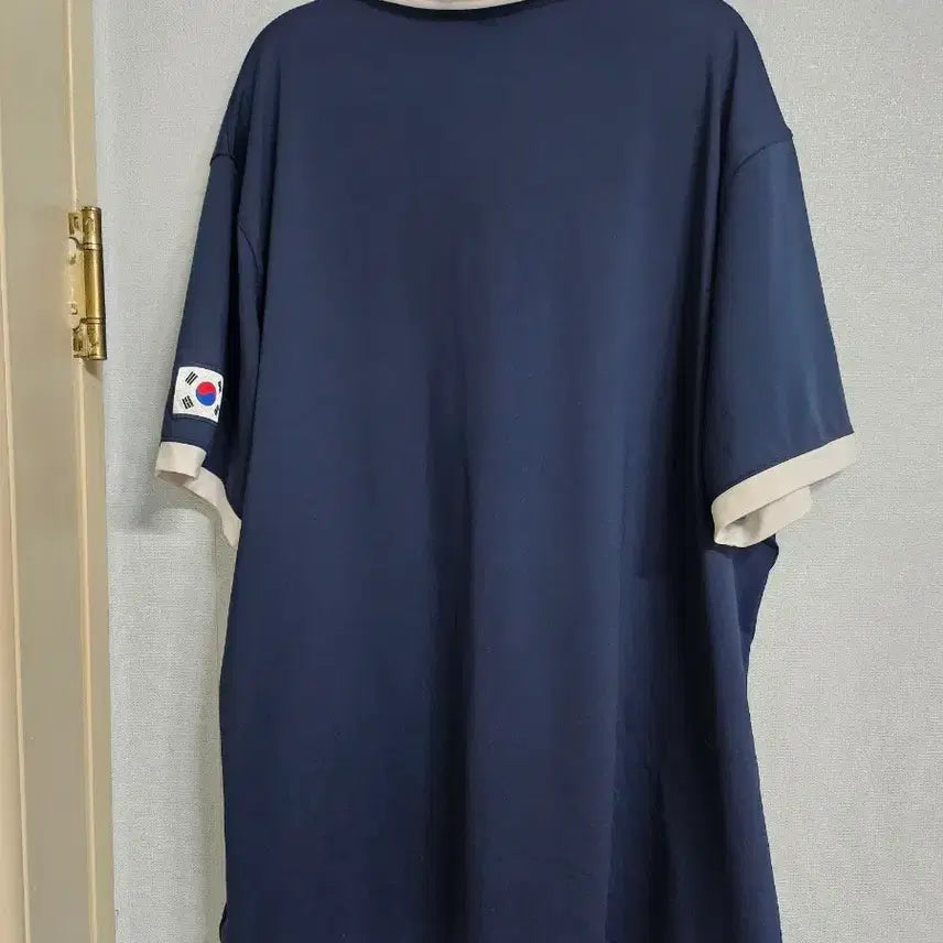 [BUNJANG] Nike Spun Collar Short Sleeve T-shirt 110 / 나이키 스판 카라 반팔 티셔츠 110