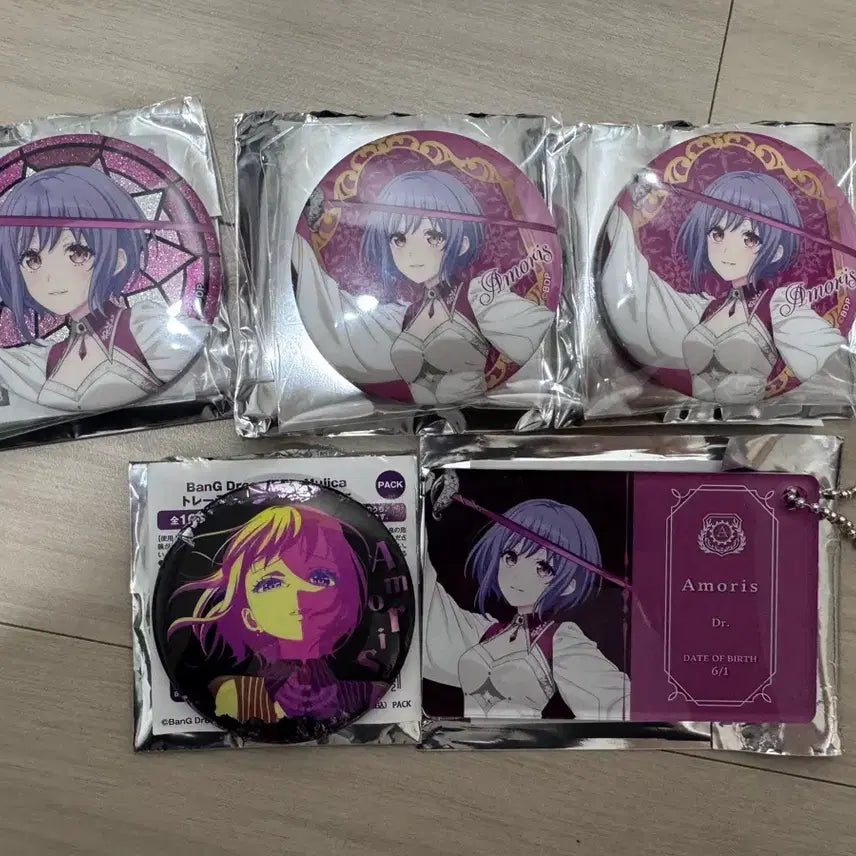 [BUNJANG] BanG Dream Ave Mujica Night Diorama Nyamu Can Badge, Membership Card Bundle Set / 뱅드림 아베무지카 나이트 디오라마 냐무 캔뱃지 회원증 일괄판매
