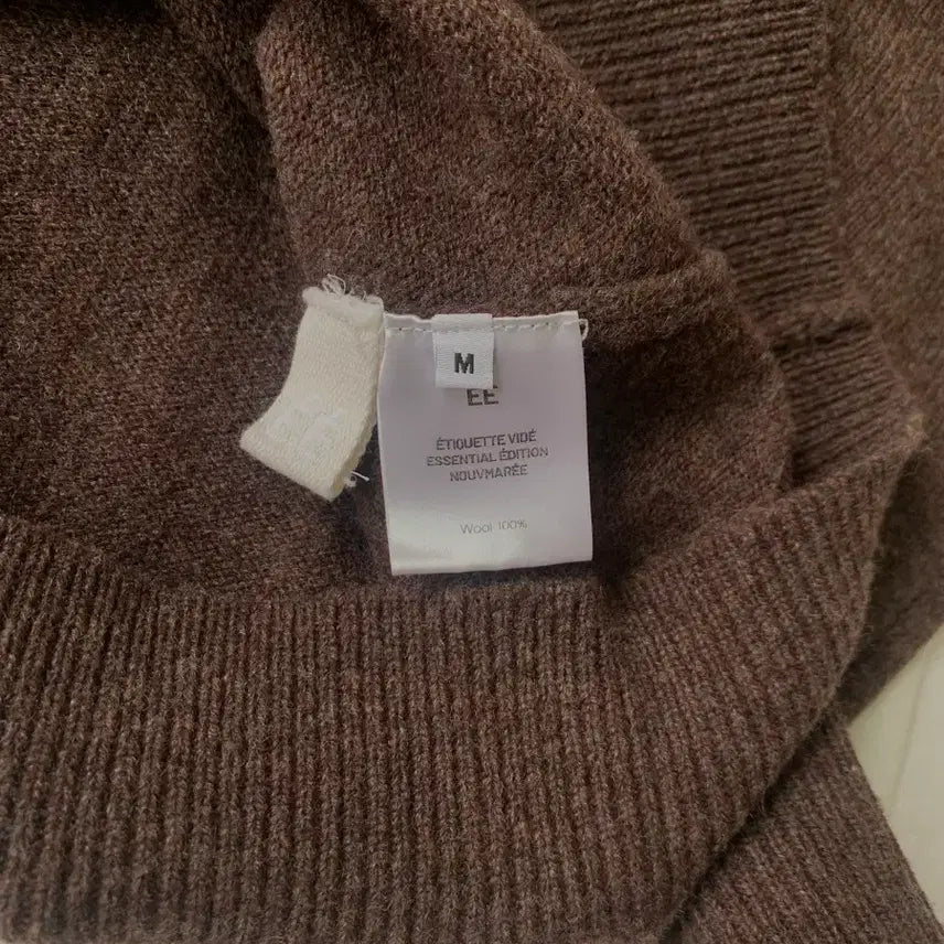 [BUNJANG] ee Numare Two-Way Cardigan - Brown / ee누마레 투웨이 가디건 -브라운
