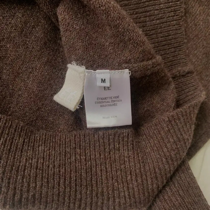 [BUNJANG] ee Numare Two-Way Cardigan - Brown / ee누마레 투웨이 가디건 -브라운