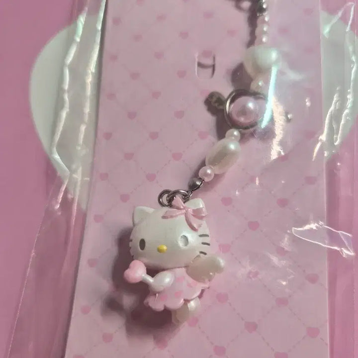 [BUNJANG] Sanrio Yumemiru Angel 1st Edition Hello Kitty Strap (Sealed) / 산리오 유메미루 엔젤 1탄 키티 스트랩 미개봉 양도