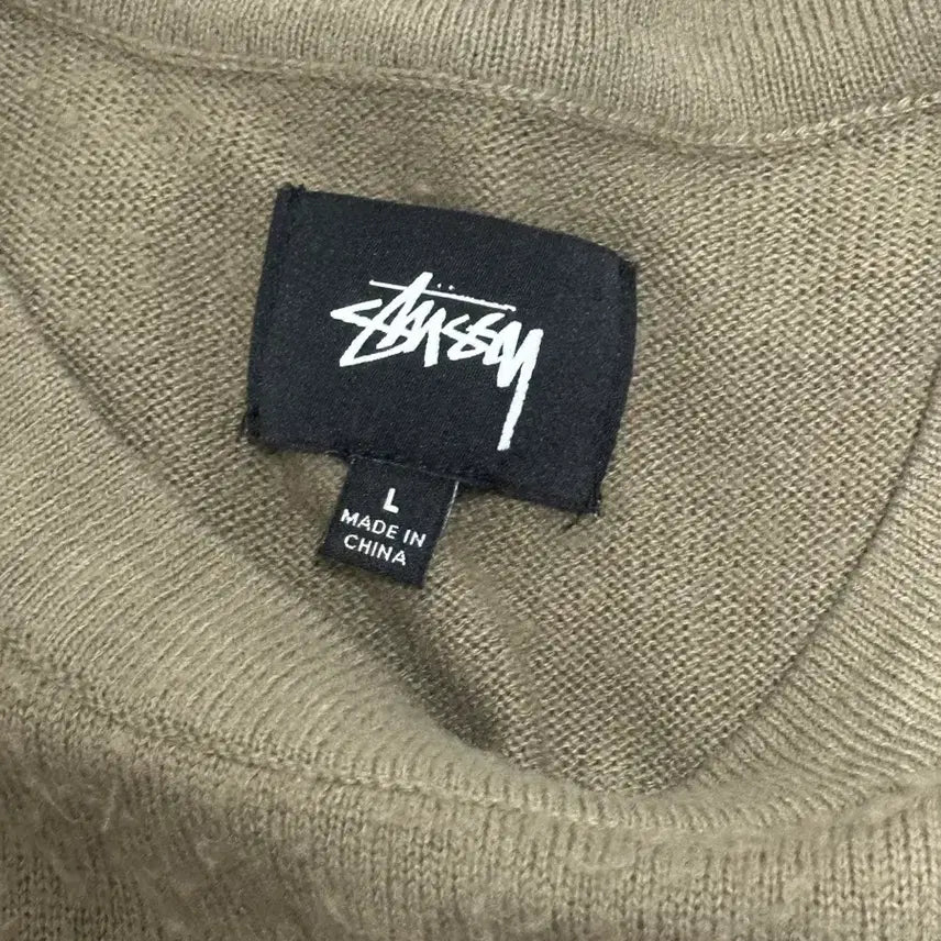 [BUNJANG] Stussy Brushed Knit Sweater / Stussy brushed kint L
