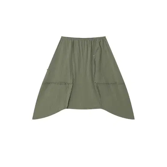 [BUNJANG] Colocynth Kite Skirt Khaki / 콜로신스 카이트 스커트 카키