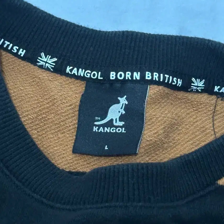 [BUNJANG] Kangol Stripe Sweatshirt L / 캉골 스트라이프 맨투맨 L