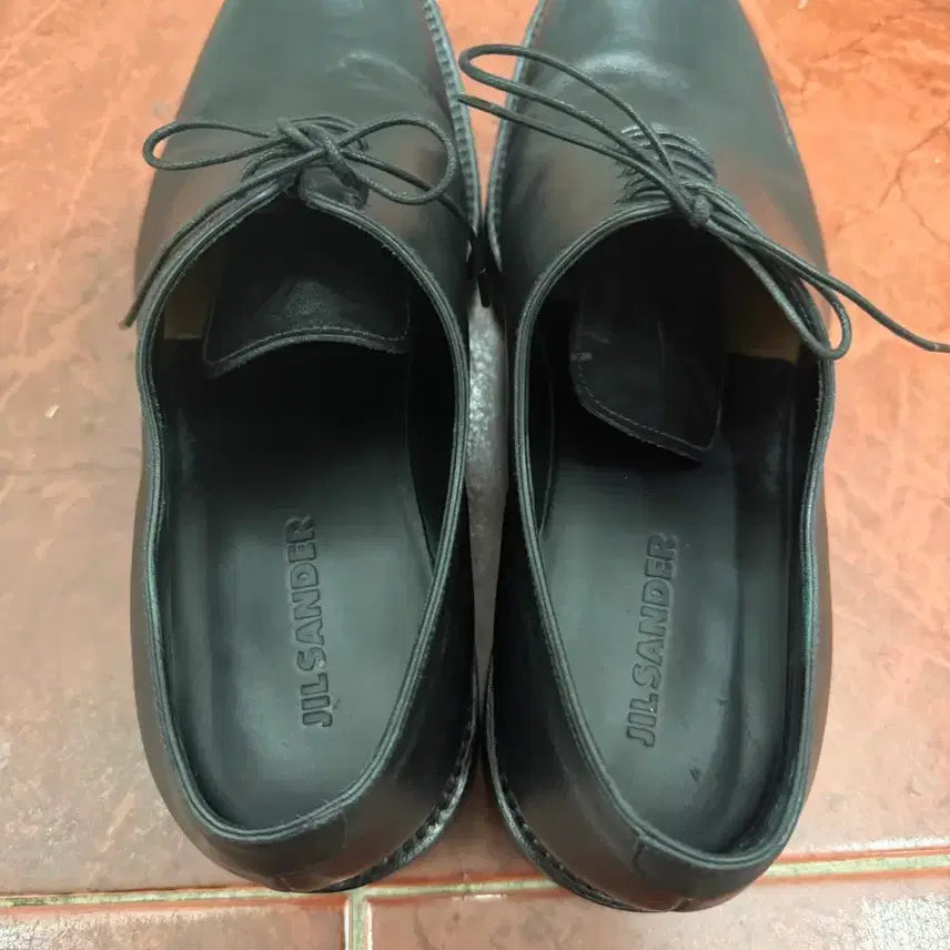 [BUNJANG] Jil Sander Black Derby Shoes Size 42 / Jil sander 질샌더 더비 블랙 42