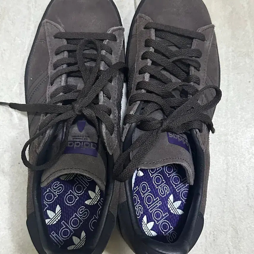 [BUNJANG] Adidas Campus 80s Dark Purple Sneakers (220) / 아디다스 캠퍼스80 s 다크퍼플