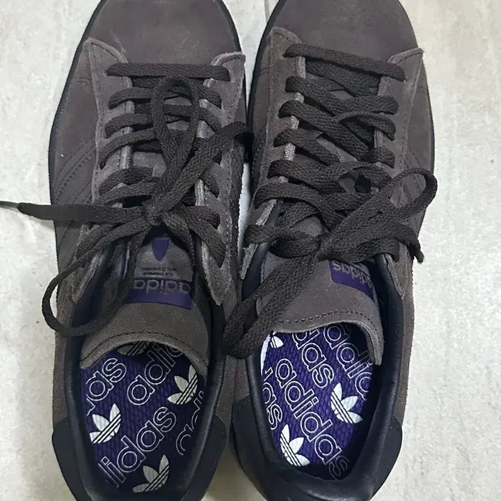 [BUNJANG] Adidas Campus 80s Dark Purple Sneakers (220) / 아디다스 캠퍼스80 s 다크퍼플