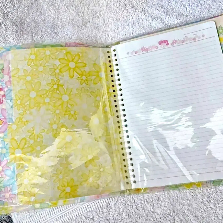 [BUNJANG] Kiki Lala A4 26-Hole Notebook / 키키라라다이어리 , A4리틀트윈스타 26공 노트 , 리틀트윈스타 다이어리