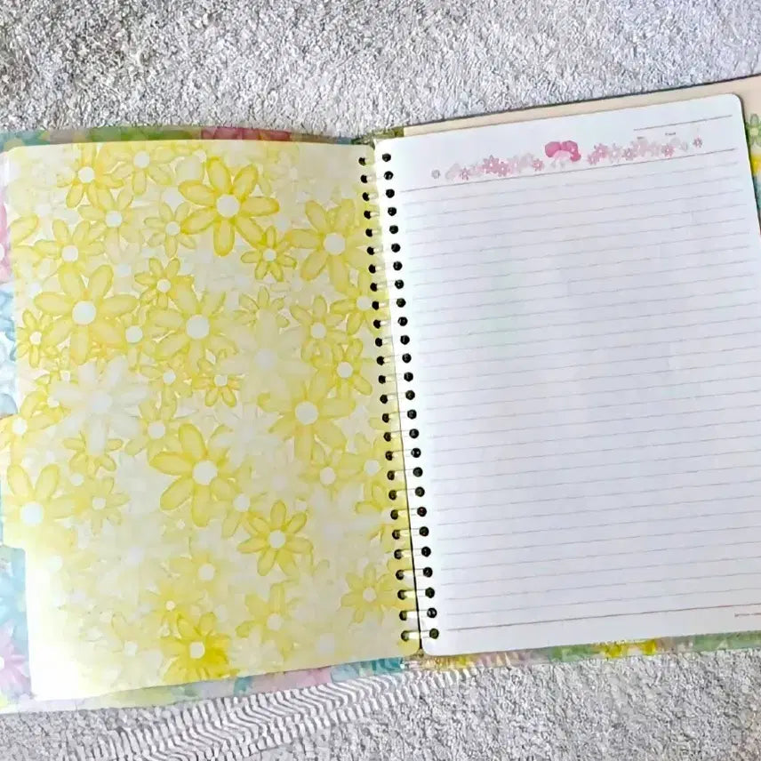 [BUNJANG] Kiki Lala A4 26-Hole Notebook / 키키라라다이어리 , A4리틀트윈스타 26공 노트 , 리틀트윈스타 다이어리