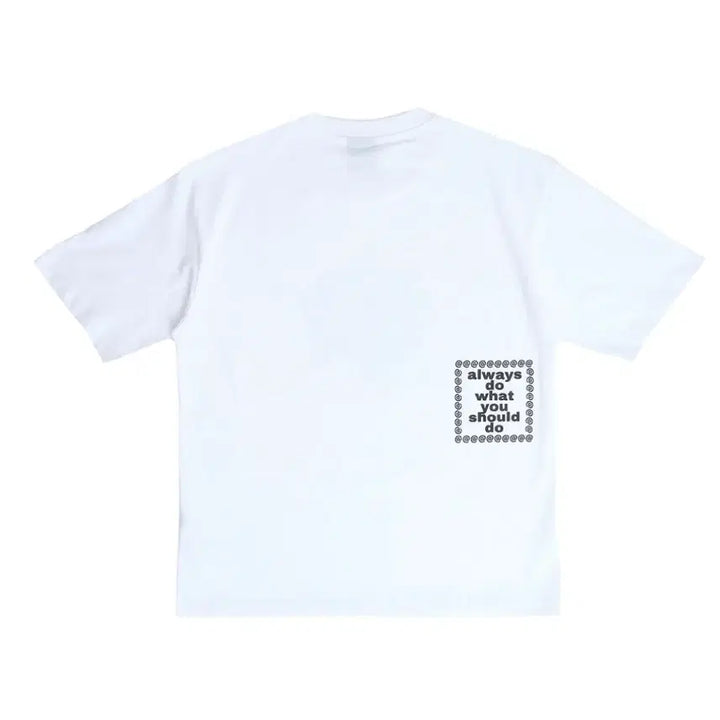 [BUNJANG] Always Sketchy T-shirts - White XL / Always sketchy @sun tshirts-white XL 새상품
