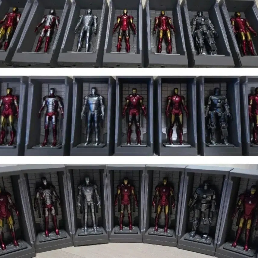 [BUNJANG] Hot Toys Mini Hall of Armor 7-Piece Set / 핫토이 미니 홀오브 아머 7체세트