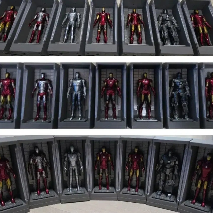 [BUNJANG] Hot Toys Mini Hall of Armor 7-Piece Set / 핫토이 미니 홀오브 아머 7체세트