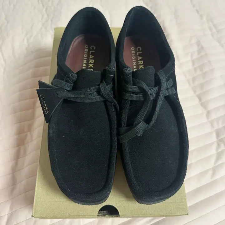 [BUNJANG] Clarks Wallabee Black UK9 Shoes / 클락스 왈라비 블랙 uk9 43 사이즈
