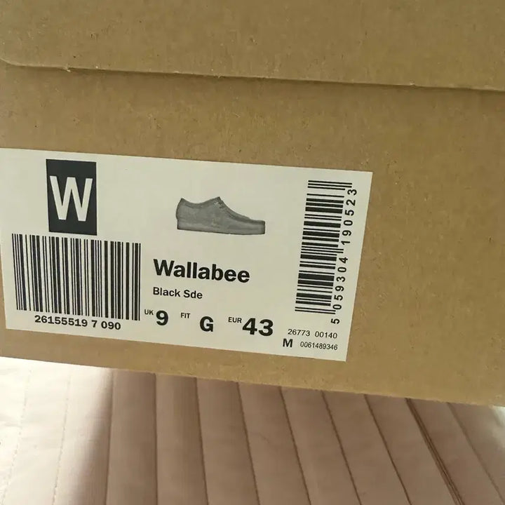 [BUNJANG] Clarks Wallabee Black UK9 Shoes / 클락스 왈라비 블랙 uk9 43 사이즈