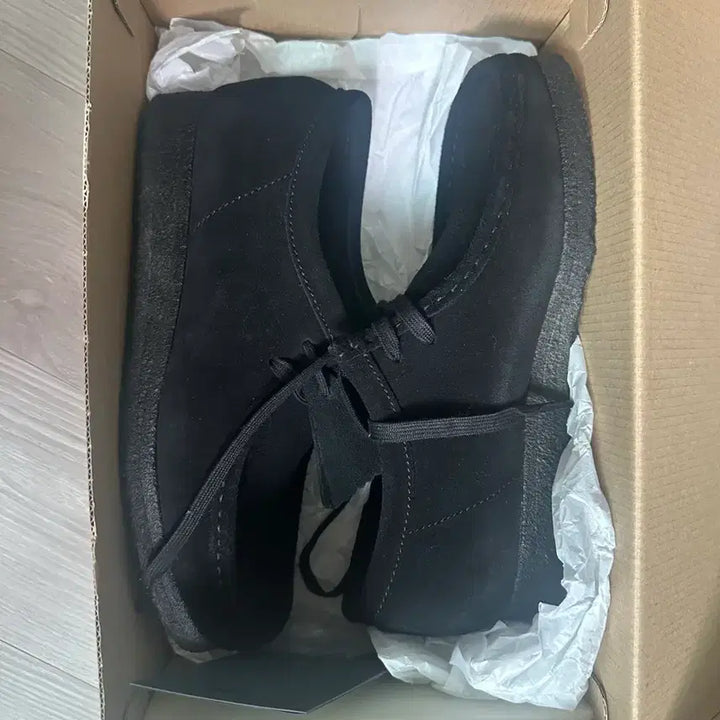 [BUNJANG] Clarks Wallabee Black UK9 Shoes / 클락스 왈라비 블랙 uk9 43 사이즈