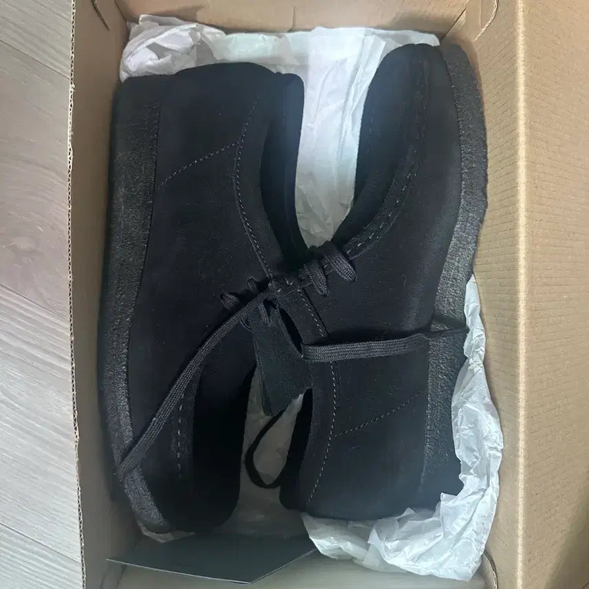 [BUNJANG] Clarks Wallabee Black UK9 Shoes / 클락스 왈라비 블랙 uk9 43 사이즈
