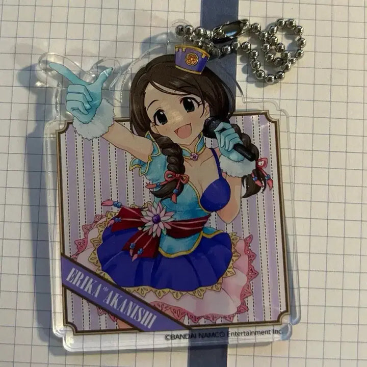 [BUNJANG] Idolmaster Cinderella Girls Erika Akenishi Keyring / 아이돌마스터 신데렐라걸즈 :: 아카니시 에리카 :: 키링
