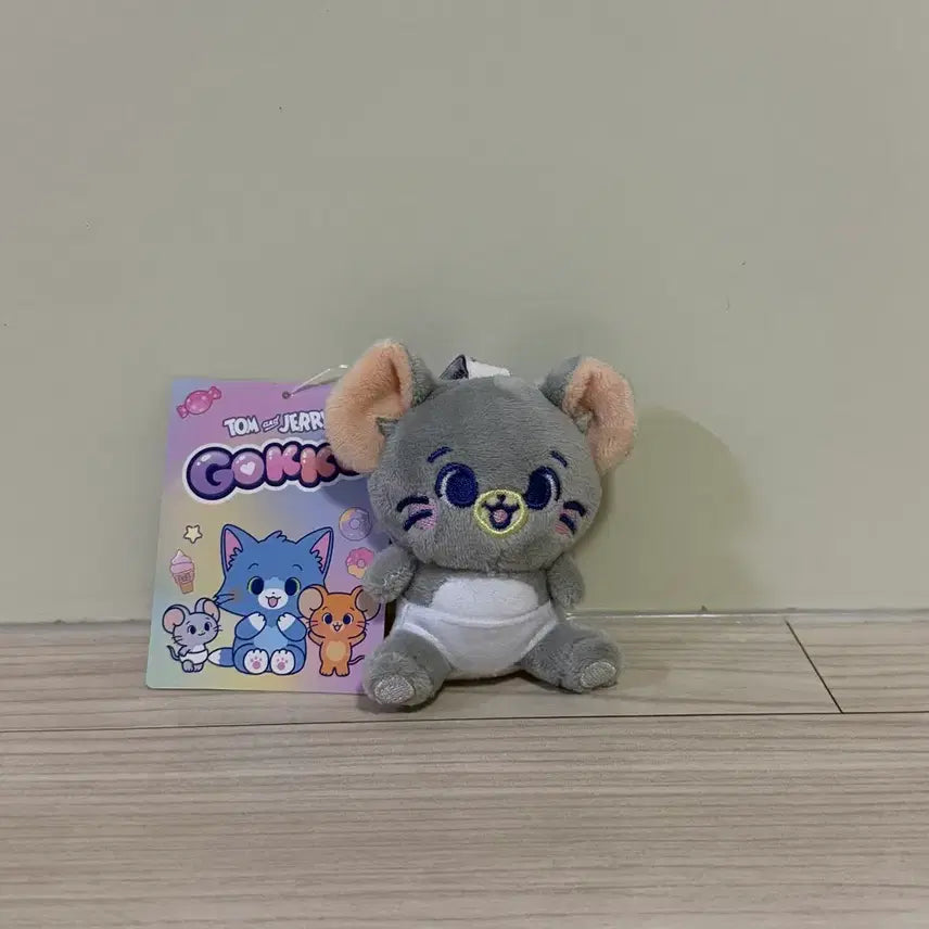 [BUNJANG] Goko Tom &amp; Jerry Tuffy Mini Doll Keychain / 고코 톰과제리 터피 인형 키링