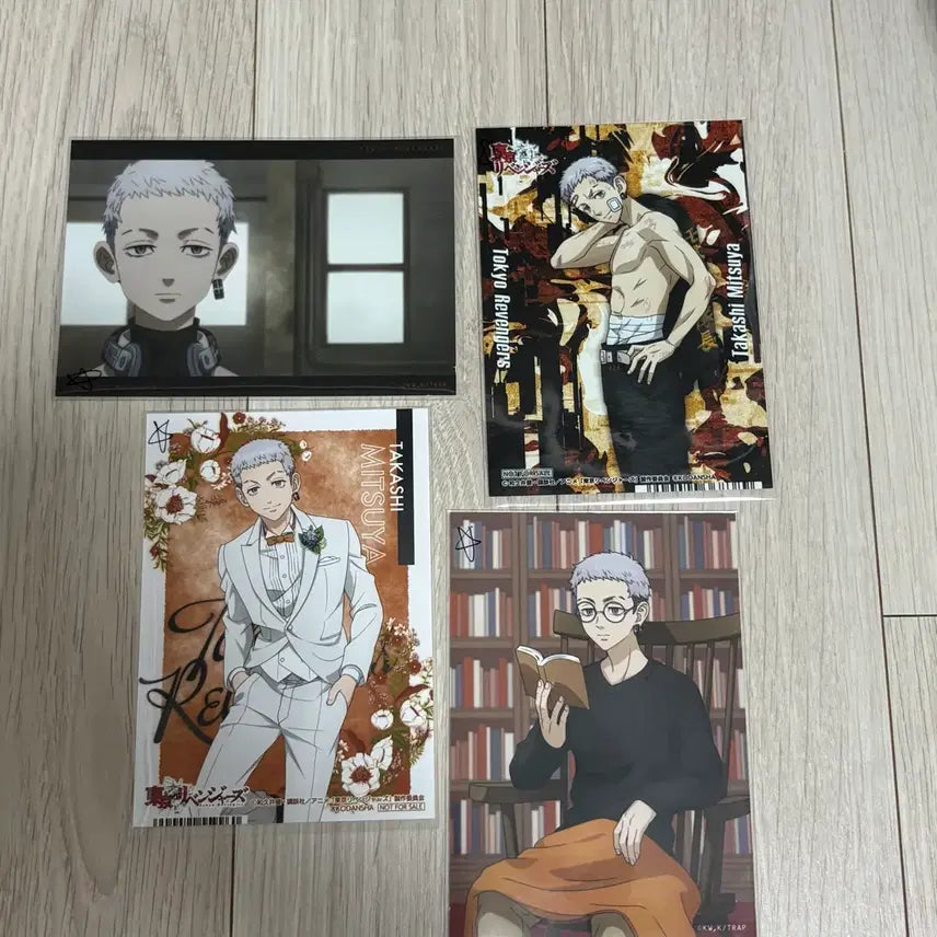 [SOLD OUT] 도쿄리벤저스 미츠야 엽서 일괄 양도(하자)