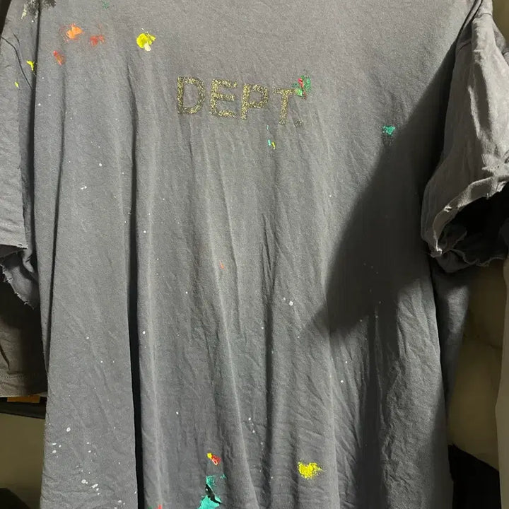 [BUNJANG] Gallery Dept. Painting T-shirt XL / 갤러리디파트먼트 페인팅 티셔츠 XL gallery dept