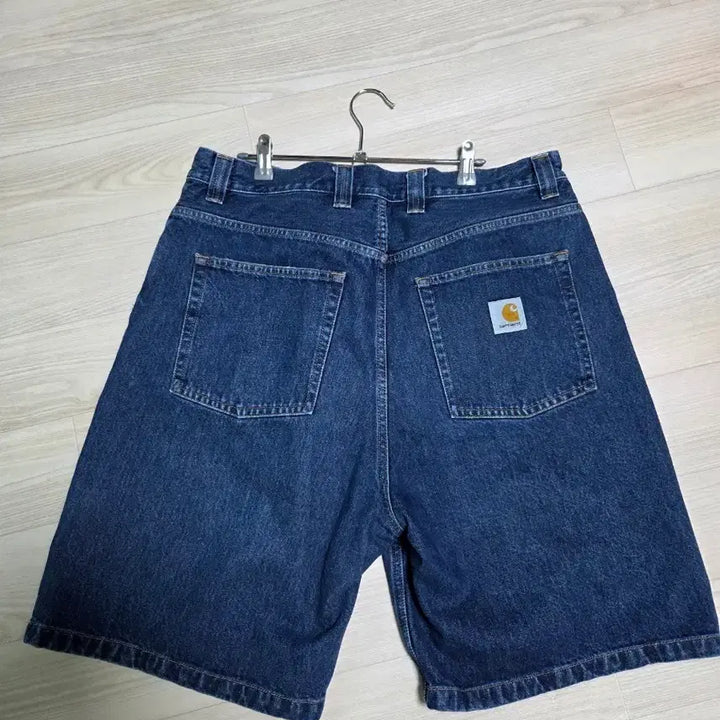 [BUNJANG] Carhartt Brandon Shorts Smith Blue Stone Washed / 칼하트 브랜든 쇼츠 스미스 블루 스톤 워시드